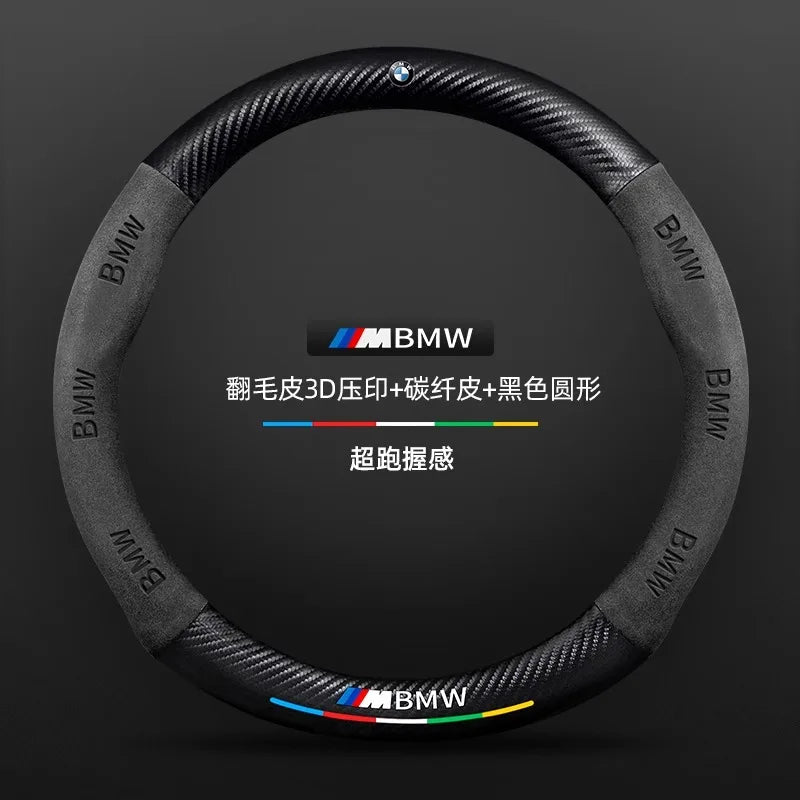 Capa de Volante Esportiva Antiderrapante para BMW Série M e Linhas F G E