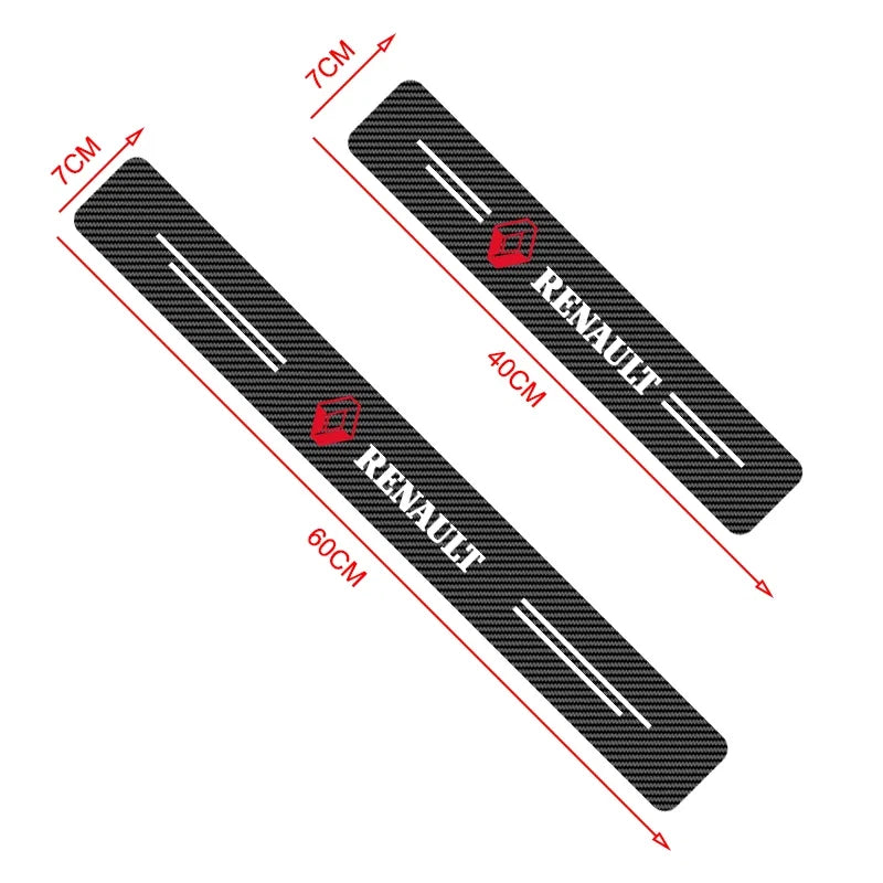 Soleiras de portas Renault modelo universal- ONE BLAZ