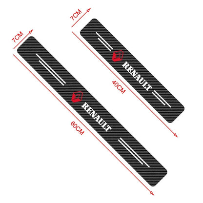 Soleiras de portas Renault modelo universal- ONE BLAZ