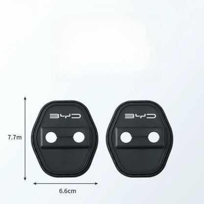 Protetor de Fechadura BYD Silicone Anti Impacto Porta Automotiva