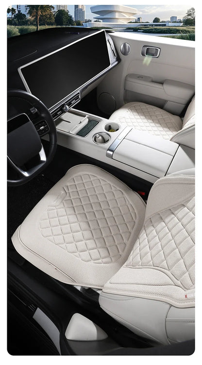Capa de Banco Automotivo Completa em Linho Respirável para Carro e suv