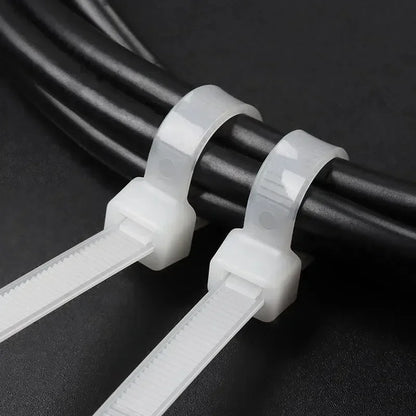 Abraçadeiras de Nylon para Cabos Kit 100 a 1000 Peças Auto Travante