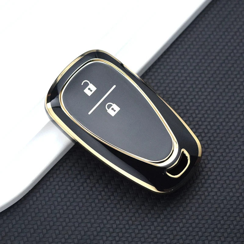 Capa de Chave Automotiva TPU para Chevrolet Cruze, Camaro e Onix – Proteção Premium Anti Risco