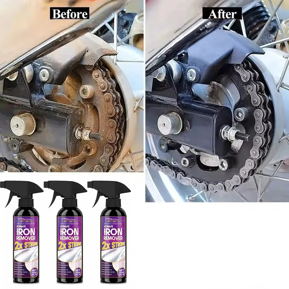Removedor de Ferrugem Automotivo Spray Alta Potência para Rodas e Metais