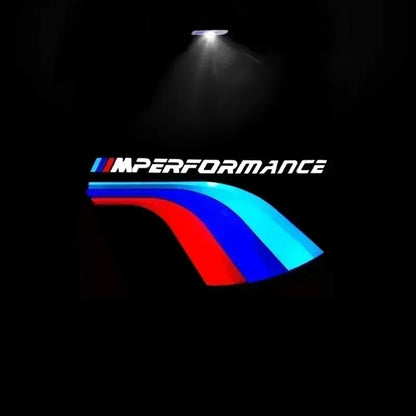 Projetor LED de Porta BMW Welcome Light – Luz de Cortesia com Logo para Série 3, 5, 7 e X1 (Kit 2 ou 4 Peças)