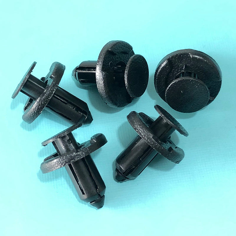 Kit Grampos Automotivos 8mm Fixação de Painéis 10 Peças Universal