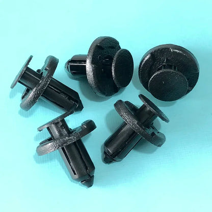 Kit Grampos Automotivos 8mm Fixação de Painéis 10 Peças Universal