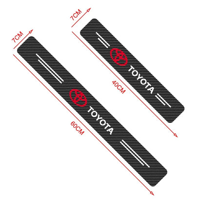 Soleiras de portas Toyota Corolla-Hilux-Rav4- ONE BLAZ