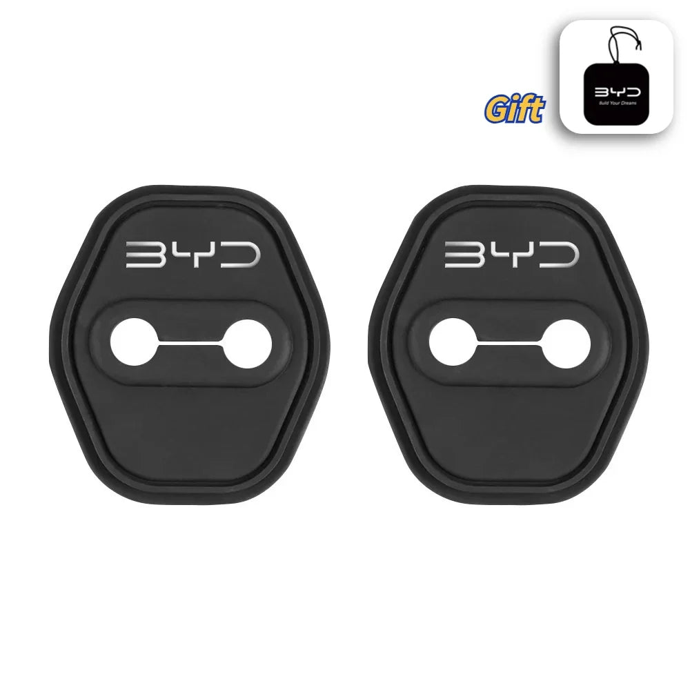 Protetor de Fechadura BYD Silicone Anti Impacto Porta Automotiva