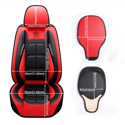 Capa de Banco Automotiva em Couro Universal para Carros – Proteção Completa e Estilo Premium