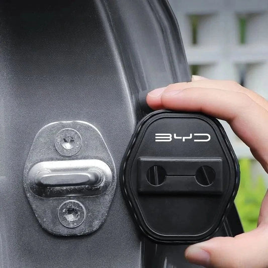 Protetor de Fechadura BYD Silicone Anti Impacto Porta Automotiva