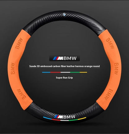 Capa de Volante Esportiva Antiderrapante para BMW Série M e Linhas F G E