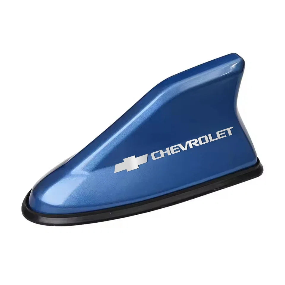 Antena Automotiva Tubarão para Chevrolet – Shark Fin Decorativa com Sinal de Rádio Universal