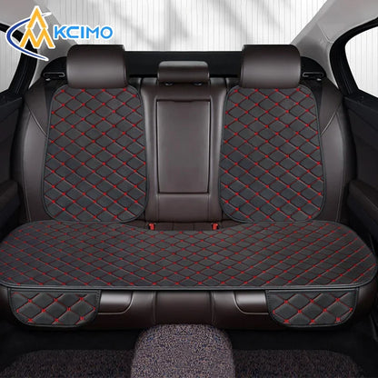 Capas de Banco Automotivo em Couro PU Universal – Kit Completo Dianteiro e Traseiro 4 Estações