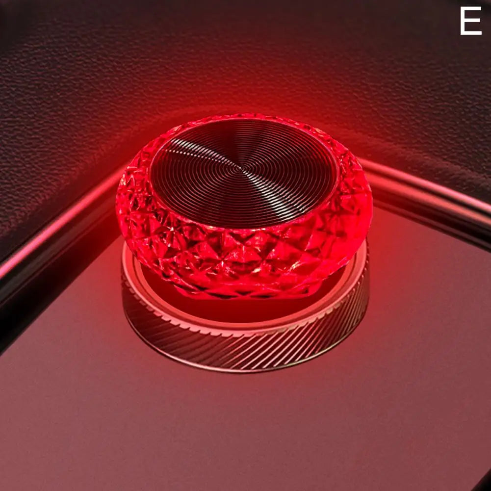 Mini Luz LED USB para Interior de Carro Iluminação Ambiente Portátil