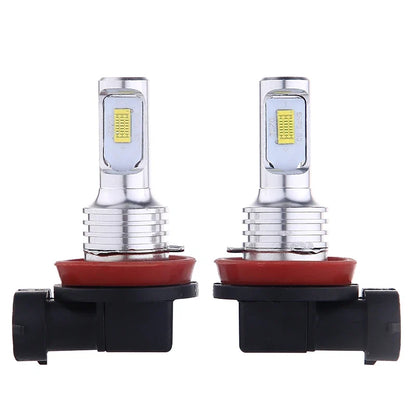 Lâmpadas LED H11 H8 H9 30000LM 3000K 6000K Alta Potência Automotiva