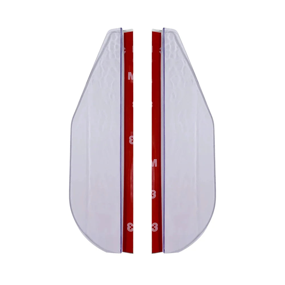 Protetor de Retrovisor Anti Chuva Automotivo – Viseira Rain Eyebrow Universal (Kit 2 Peças
