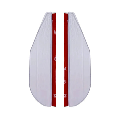 Protetor de Retrovisor Anti Chuva Automotivo – Viseira Rain Eyebrow Universal (Kit 2 Peças