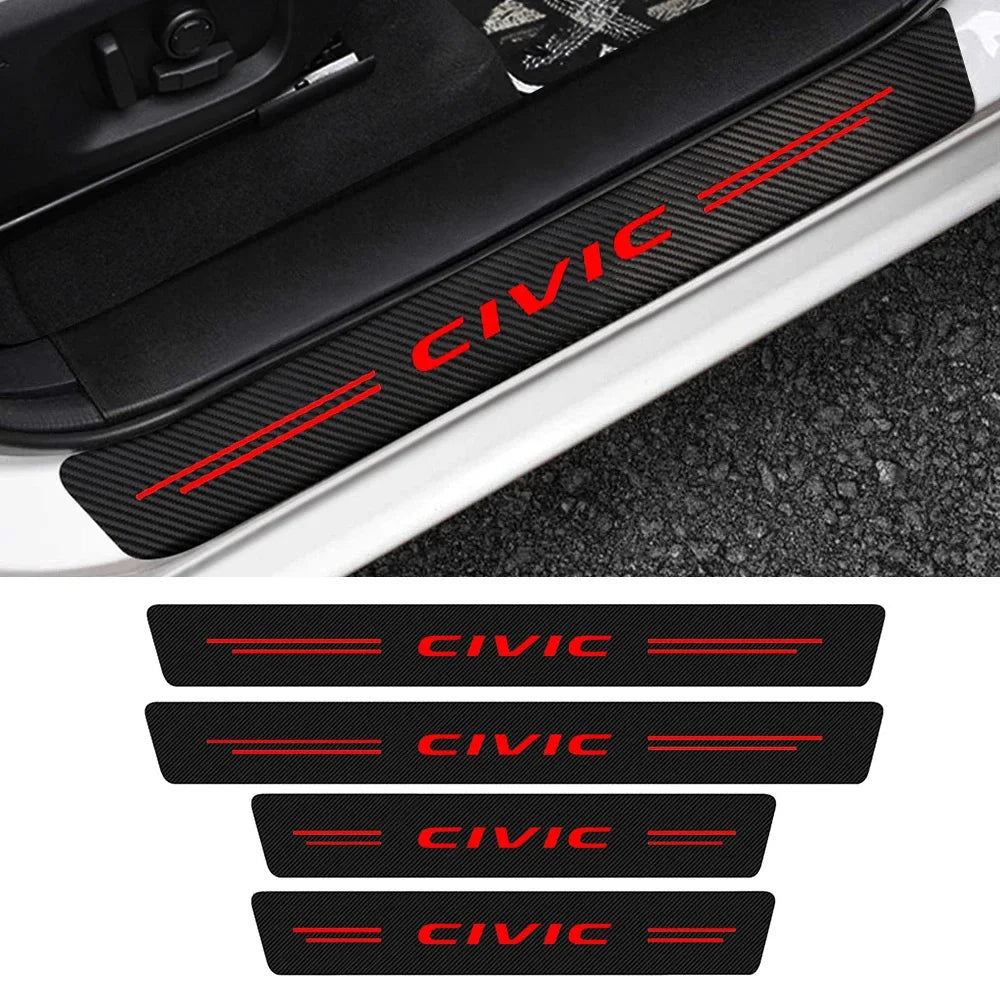 Soleira de portas Honda Civic 07 a 21- One Blaz