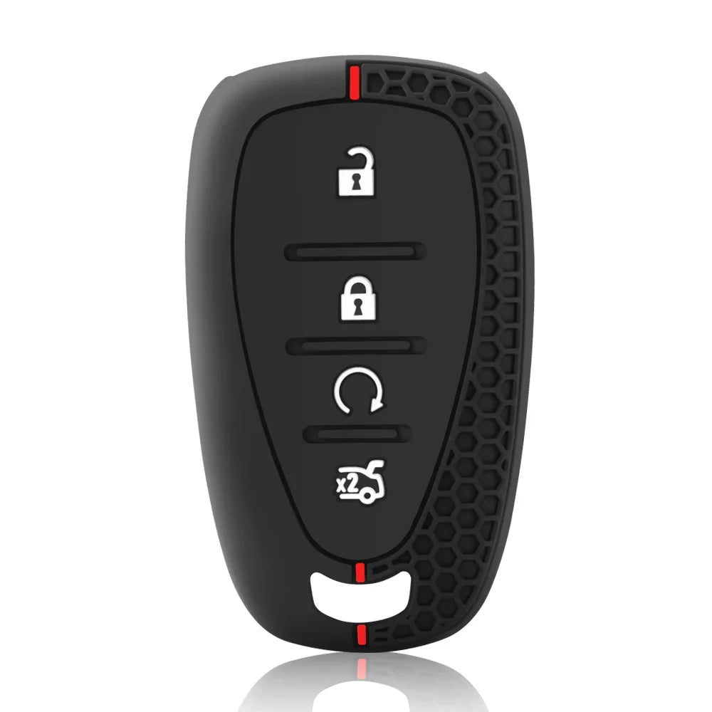 Capa de Chave Automotiva Silicone para Chevrolet Cruze, Camaro e Onix – Proteção Completa Anti Risco