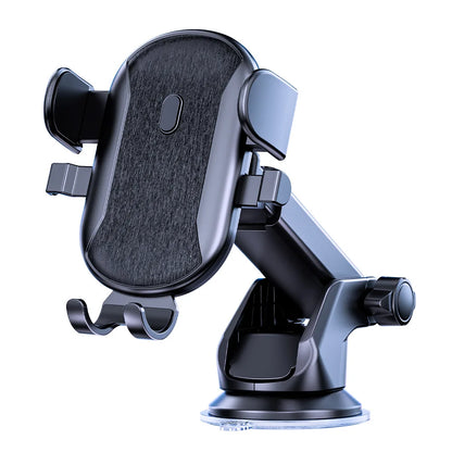 Suporte de Celular Veicular com Ventosa Ajustável para Painel ou Vidro