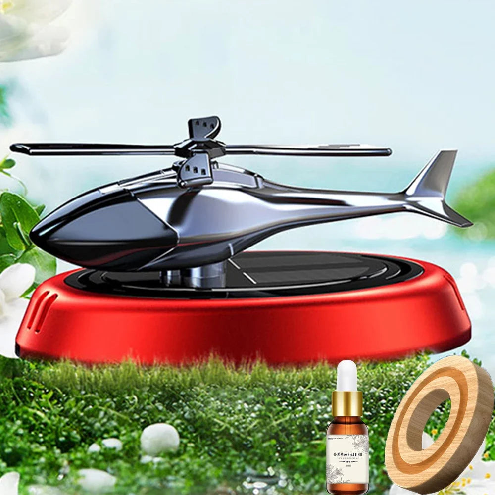 Aromatizador Automotivo Solar Giratório Difusor de Ar para Carro