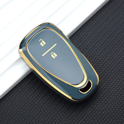 Capa de Chave Automotiva TPU para Chevrolet Cruze, Camaro e Onix – Proteção Premium Anti Risco