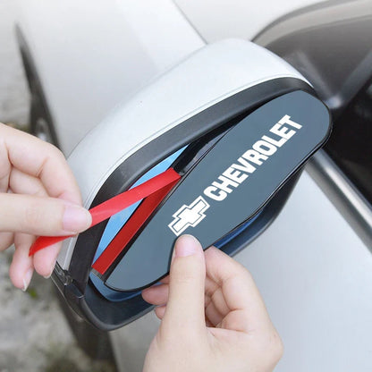 Protetor de Retrovisor Automotivo Anti Chuva – Viseira para Espelho Lateral Universal (Kit 2 Peças)