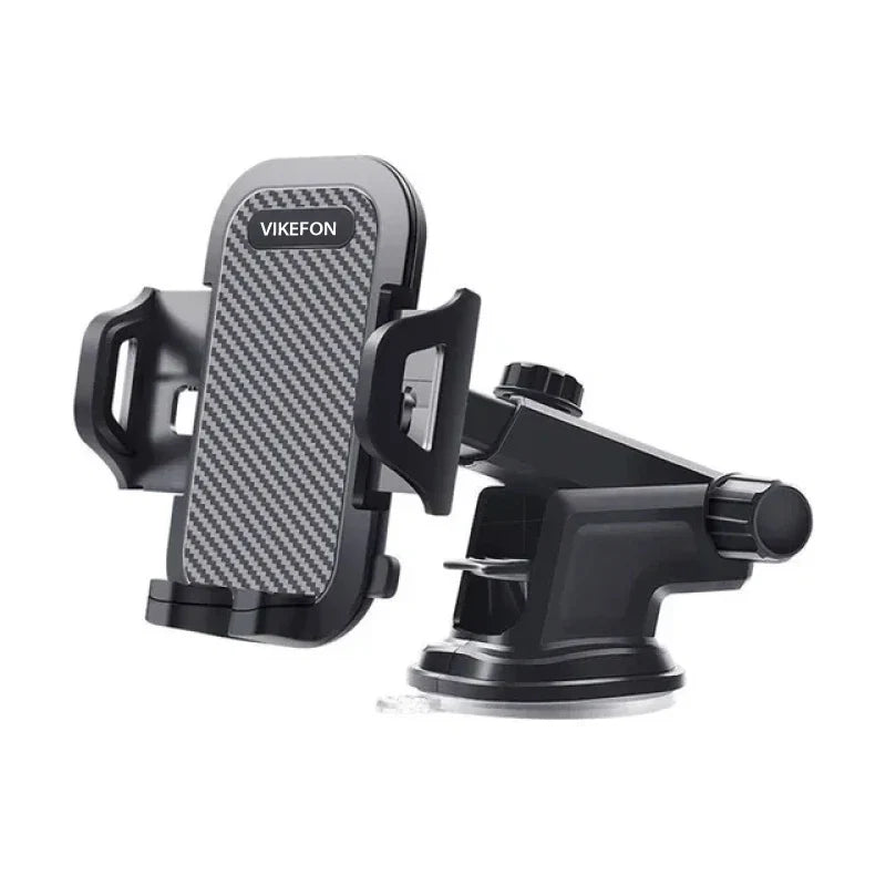 Suporte de Celular Veicular com Ventosa Ajustável para Painel ou Vidro