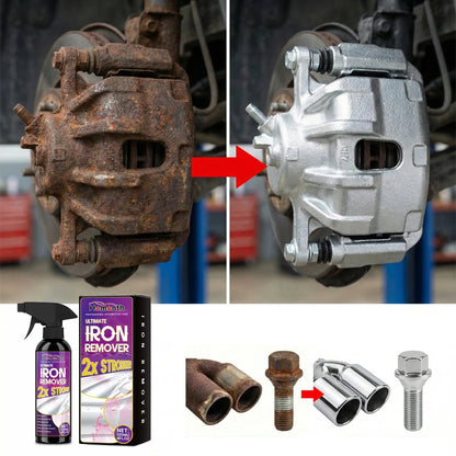 Removedor de Ferrugem Automotivo Spray Alta Potência para Rodas e Metais