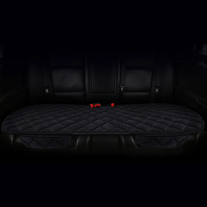 Almofada de Banco Automotivo Plush Inverno – Capa Antiderrapante Quente Universal (Kit 3 Peças)