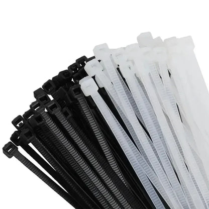 Abraçadeiras de Nylon para Cabos Kit 100 a 1000 Peças Auto Travante