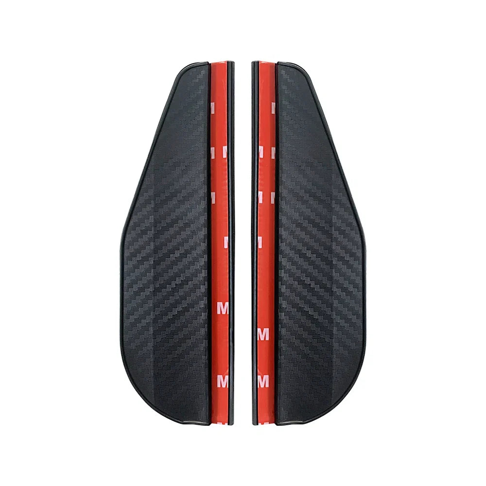 Protetor de Retrovisor Anti Chuva Automotivo – Viseira Rain Eyebrow Universal (Kit 2 Peças