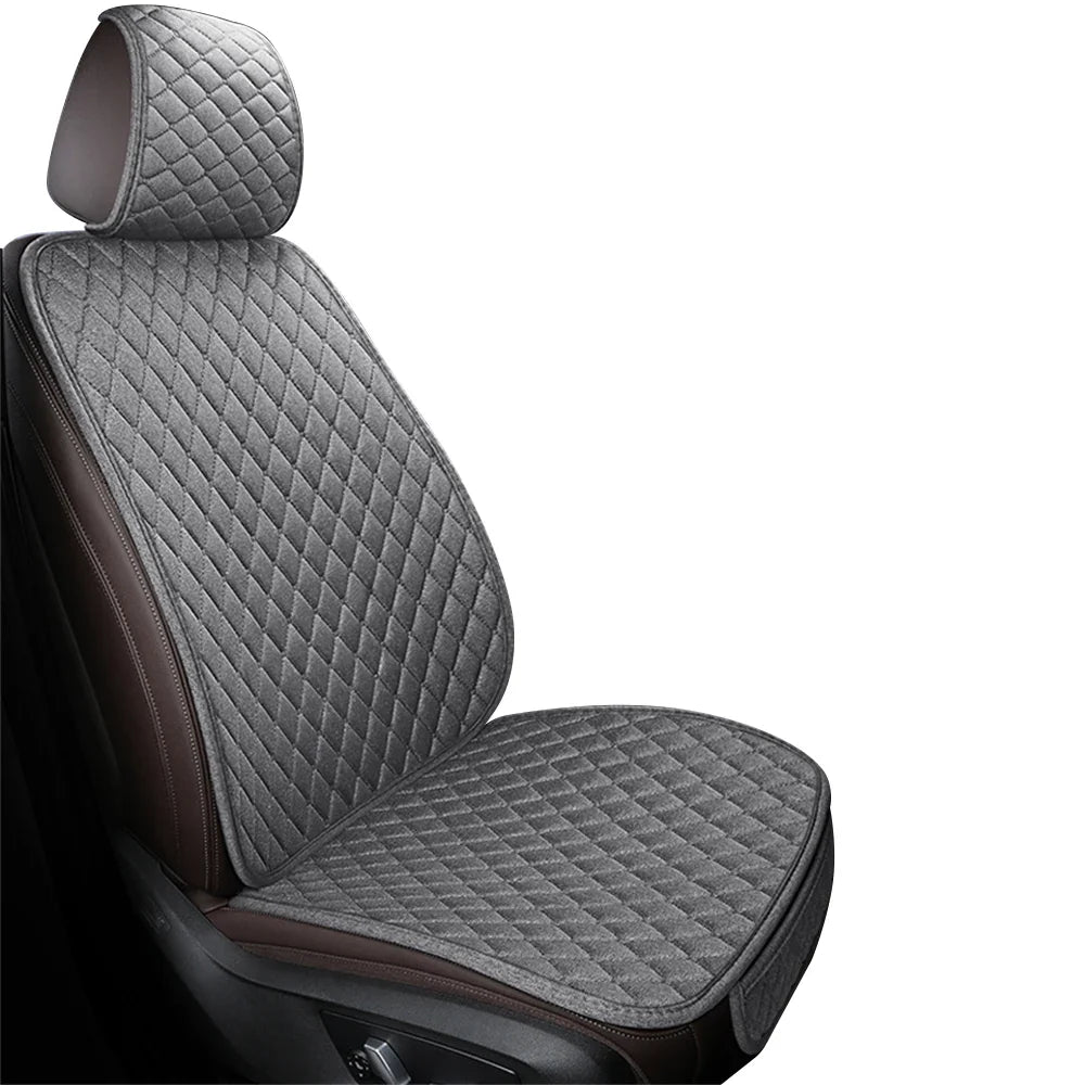 Capa de Banco Automotivo Respirável em Linho Universal Conforto 4 Estações
