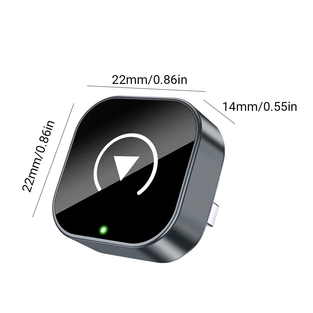 Adaptador Wireless CarPlay e Android Auto para Carro Plug and Play