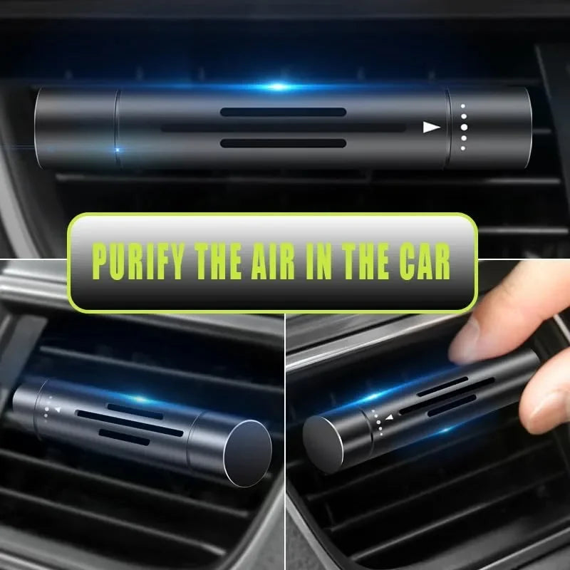 Perfume Automotivo Vent Clip (Kit 8 Peças) – Aromatizador de Ar para Carro com Fixação na Saída de Ar