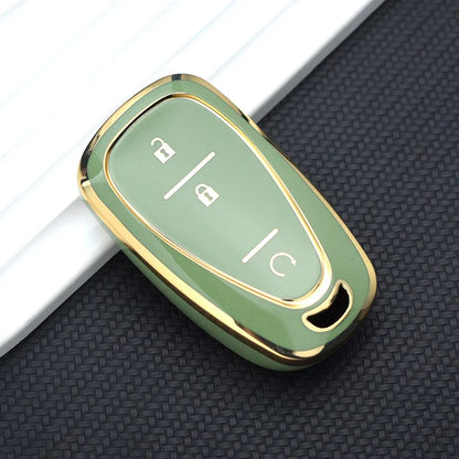 Capa de Chave Automotiva TPU para Chevrolet Cruze, Camaro e Onix – Proteção Premium Anti Risco