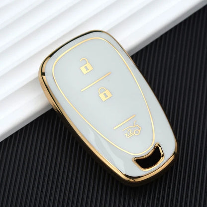 Capa de Chave Automotiva TPU para Chevrolet Cruze, Camaro e Onix – Proteção Premium Anti Risco
