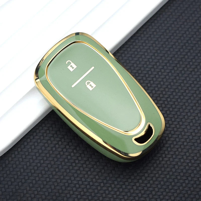 Capa de Chave Automotiva TPU para Chevrolet Cruze, Camaro e Onix – Proteção Premium Anti Risco
