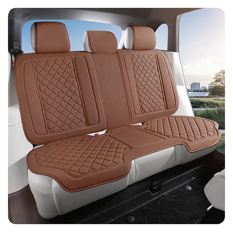 Capa de Banco Automotivo Completa em Linho Respirável para Carro e suv