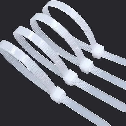 Abraçadeiras de Nylon para Cabos Kit 100 a 1000 Peças Auto Travante