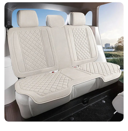 Capa de Banco Automotivo Completa em Linho Respirável para Carro e suv