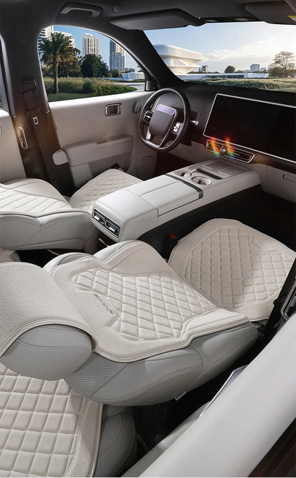 Capa de Banco Automotivo Completa em Linho Respirável para Carro e suv