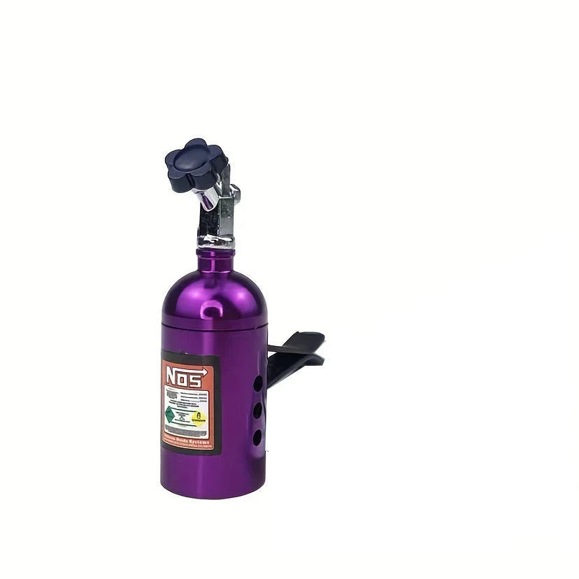 Perfume Automotivo NOS Nitro para Saída de Ar – Aromatizador Vent Clip Estilo Racing (Kit com Refis)