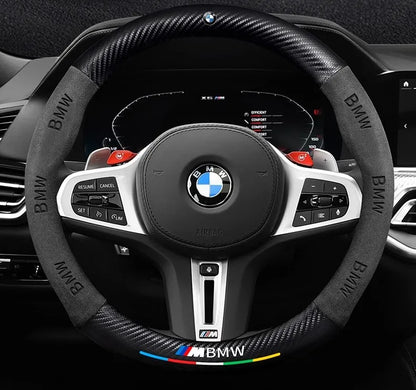 Capa de Volante Esportiva Antiderrapante para BMW Série M e Linhas F G E
