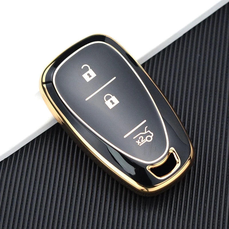 Capa de Chave Automotiva TPU para Chevrolet Cruze, Camaro e Onix – Proteção Premium Anti Risco