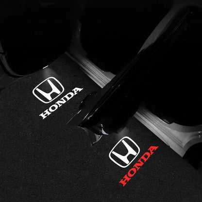 Projetor LED de Porta Honda Welcome Light – Luz de Cortesia com Logo (Kit 2 Peças)
