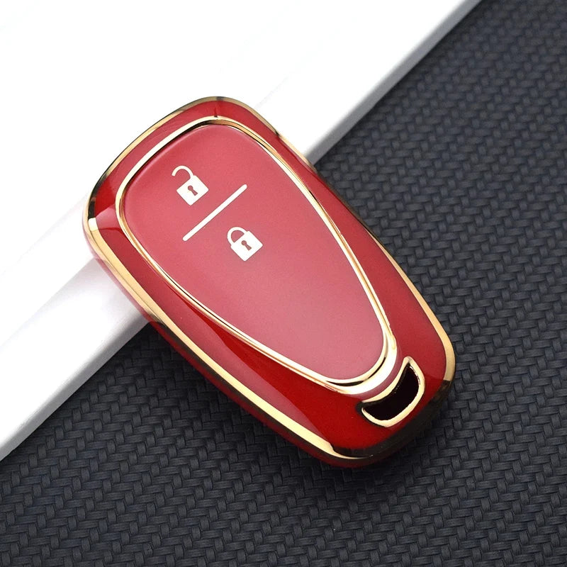 Capa de Chave Automotiva TPU para Chevrolet Cruze, Camaro e Onix – Proteção Premium Anti Risco