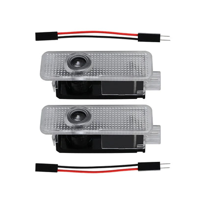 Projetor LED de Porta BMW Welcome Light – Luz de Cortesia com Logo para Série 3, 5, 7 e X1 (Kit 2 ou 4 Peças)