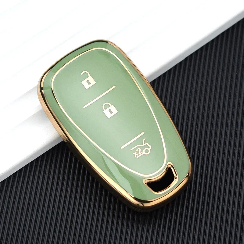 Capa de Chave Automotiva TPU para Chevrolet Cruze, Camaro e Onix – Proteção Premium Anti Risco